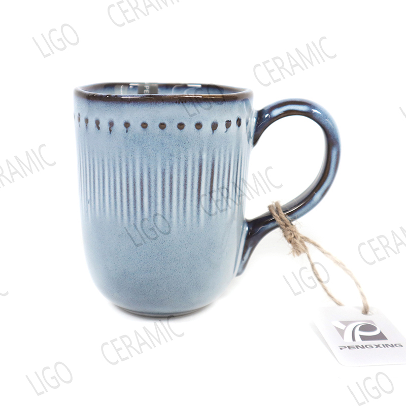 10 oz retro embossed series cup